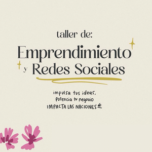 Taller de emprendimiento y redes sociales